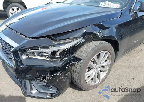 2021 Infiniti Q50 Pure z USA, uszkodzony, nr VIN JN1EV7AP2MM705797